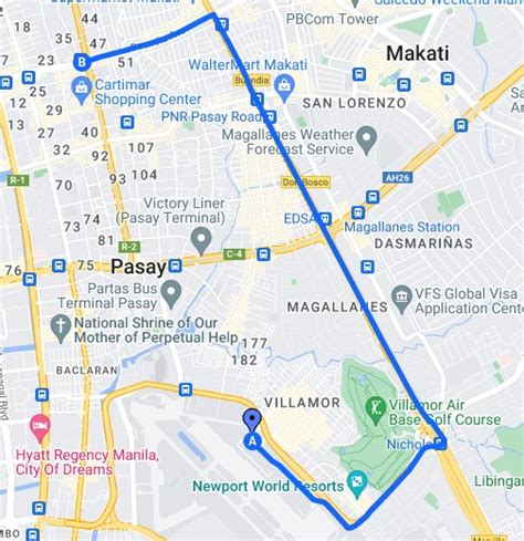 Driving directions to JAC Liner Terminal .